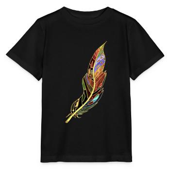 Plume - T-shirt bio MINI CREATOR Stanley/Stella Enfant - noir - Devant - Mikhail (115cm)
