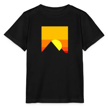 Sonnenuntergang - Stanley/Stella Kinder T-Shirt MINI CREATOR  - Schwarz - Vorne - Mikhail (115cm)