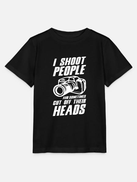 Camera Photographer - Stanley/Stella Kinder T-Shirt MINI CREATOR - Schwarz