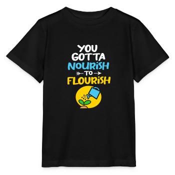 Positivité corporelle - T-shirt bio MINI CREATOR Stanley/Stella Enfant - noir - Devant - Mikhail (115cm)