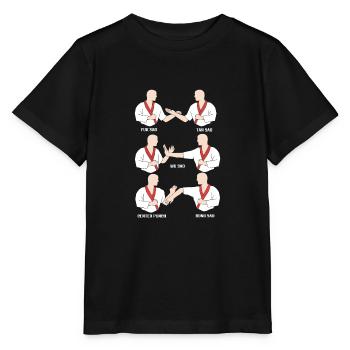 Wing Chun - Stanley/Stella MINI CREATOR Kids’ T-Shirt - black - Front - Mikhail (115cm)
