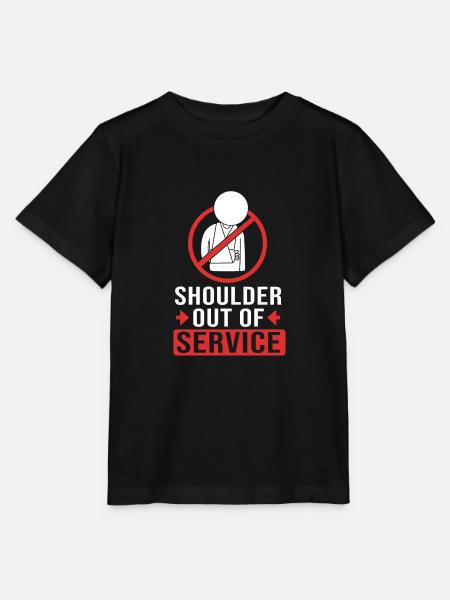 Gebrochener Arm Knochen Knochenbruch - Stanley/Stella Kinder T-Shirt MINI CREATOR  - Schwarz