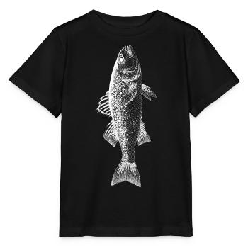 Fisch - Stanley/Stella Kinder T-Shirt MINI CREATOR  - Schwarz - Vorne - Mikhail (115cm)