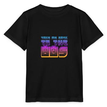 Child of the 80s - Stanley/Stella MINI CREATOR Kids’ T-Shirt - black - Front - Mikhail (115cm)
