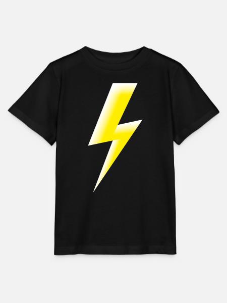 Smiley Flash - Stanley/Stella Kinder T-Shirt MINI CREATOR - Schwarz