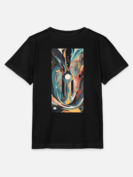 Nature Spirit - Stanley/Stella Kinder T-Shirt MINI CREATOR - Schwarz