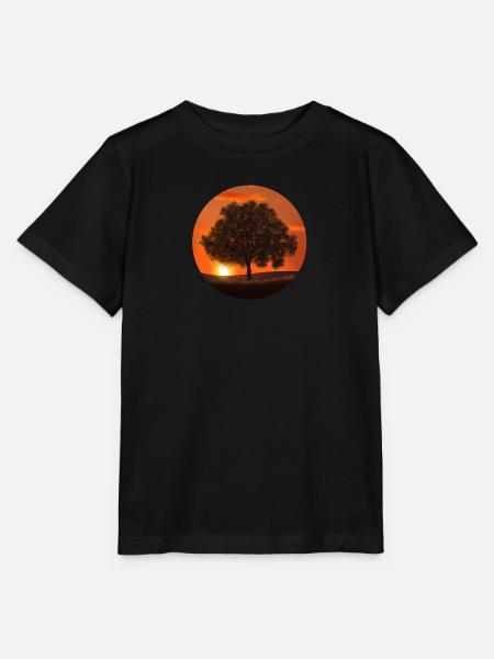 Baum - Stanley/Stella Kinder T-Shirt MINI CREATOR  - Schwarz