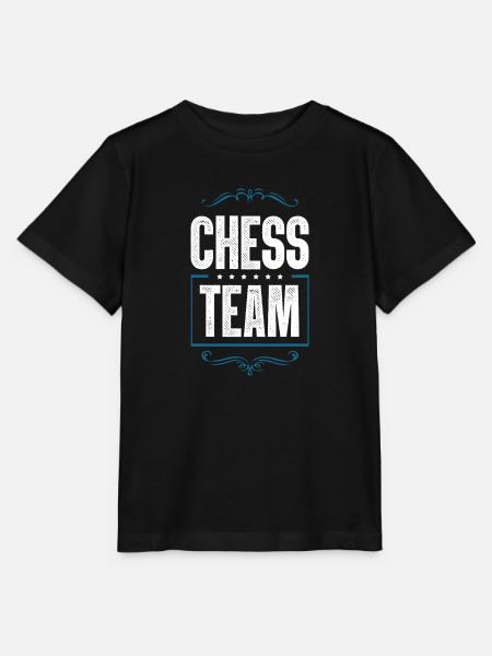 Chess Crew - Stanley/Stella Kinder T-Shirt MINI CREATOR  - Schwarz