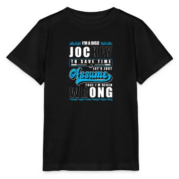 DJ Unterhaltung House Sound - Stanley/Stella Kinder T-Shirt MINI CREATOR  - Schwarz - Vorne - Mikhail (115cm)