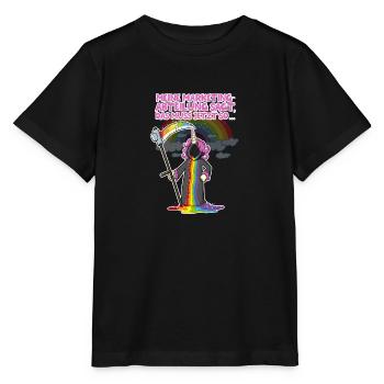Unicorn marketing - T-shirt bio MINI CREATOR Stanley/Stella Enfant - noir - Devant - Mikhail (115cm)