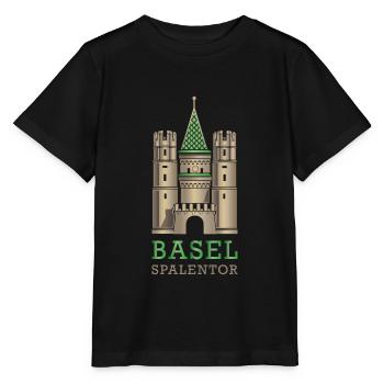 BASEL SPALENTOR - Stanley/Stella Kinder T-Shirt MINI CREATOR  - Schwarz - Vorne - Mikhail (115cm)