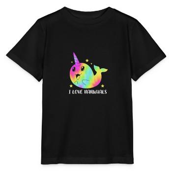 Narval - T-shirt bio MINI CREATOR Stanley/Stella Enfant - noir - Devant - Mikhail (115cm)