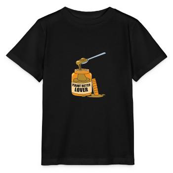 Peanut butter - Stanley/Stella MINI CREATOR Kids’ T-Shirt - black - Front - Mikhail (115cm)