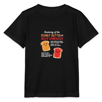 Peanut butter - Stanley/Stella MINI CREATOR Kids’ T-Shirt - black - Front - Mikhail (115cm)