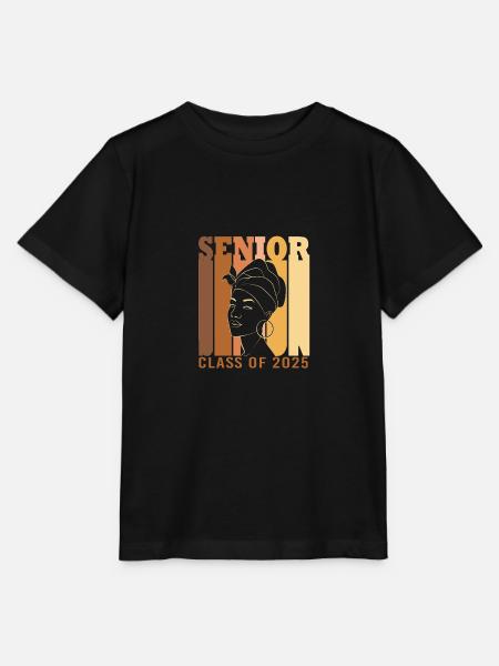 Klasse von 2025 - Stanley/Stella Kinder T-Shirt MINI CREATOR - Schwarz