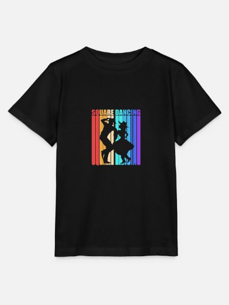 Square Dance - Stanley/Stella Kinder T-Shirt MINI CREATOR  - Schwarz