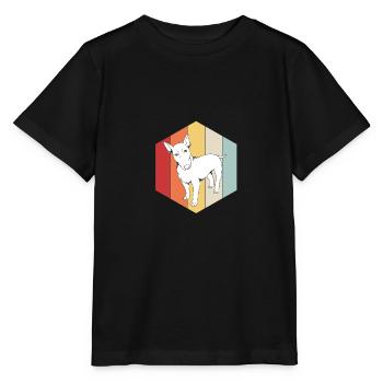 Bull terrier - Stanley/Stella MINI CREATOR Kids’ T-Shirt - black - Front - Mikhail (115cm)