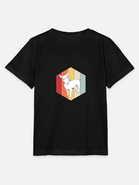 Bullterrier - Stanley/Stella Kinder T-Shirt MINI CREATOR  - Schwarz