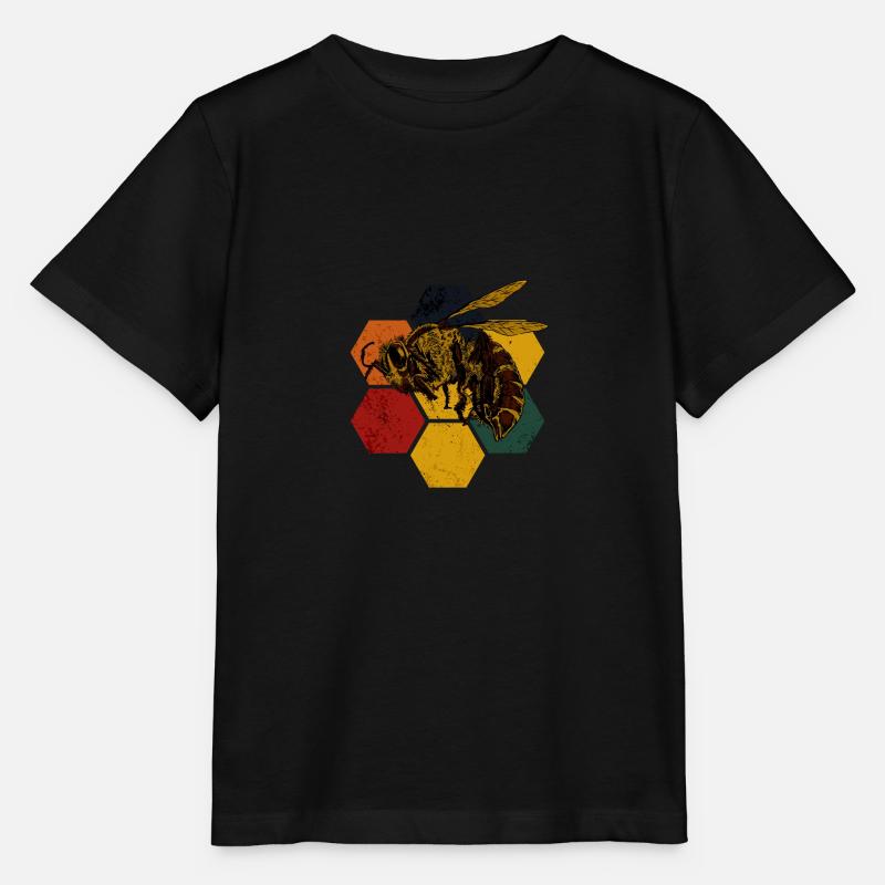 Abeille - T-shirt bio MINI CREATOR Stanley/Stella Enfant - noir