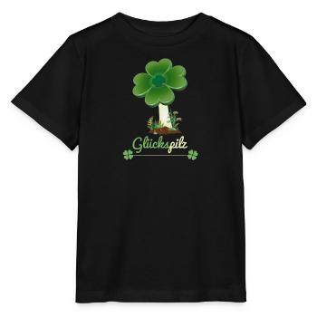 Glückspilz - Stanley/Stella Kinder T-Shirt MINI CREATOR  - Schwarz - Vorne - Mikhail (115cm)
