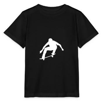 Skateboard Skate Skateboarding - Stanley/Stella MINI CREATOR Kids’ T-Shirt - black - Front - Mikhail (115cm)