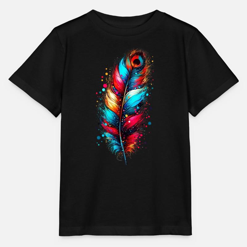 Feder - Stanley/Stella Kinder T-Shirt MINI CREATOR  - Schwarz