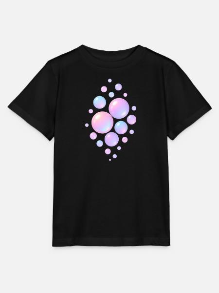 Dreamy Bubbles - Stanley/Stella Kinder T-Shirt MINI CREATOR - Schwarz