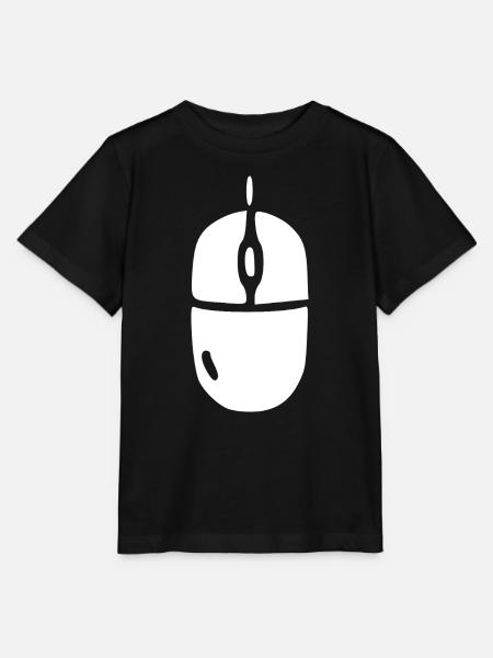 Computer Maus Büro Geschenk - Stanley/Stella Kinder T-Shirt MINI CREATOR - Schwarz