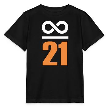 Bitcoin Sayings Store of Value Infinite 21 - Stanley/Stella MINI CREATOR Kids’ T-Shirt - black - Front - Mikhail (115cm)