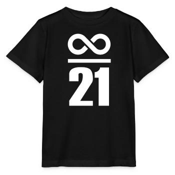 Bitcoin Sayings Store of Value Infinite 21 - Stanley/Stella MINI CREATOR Kids’ T-Shirt - black - Front - Mikhail (115cm)