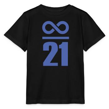 Infinite by 21 Million Bitcoin Infinite Who - Stanley/Stella MINI CREATOR Kids’ T-Shirt - black - Front - Mikhail (115cm)