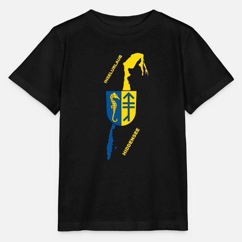Hiddensee Ostsee Insel Urlaub - Stanley/Stella Kinder T-Shirt MINI CREATOR  - Schwarz