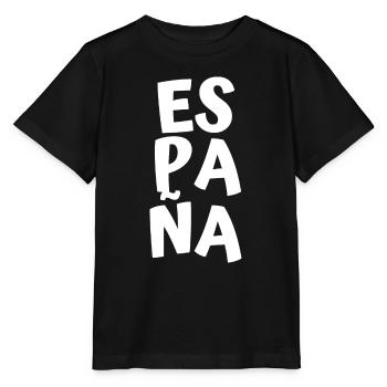 Spain - Stanley/Stella MINI CREATOR Kids’ T-Shirt - black - Front - Mikhail (115cm)