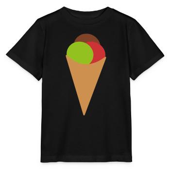Eis - Stanley/Stella Kinder T-Shirt MINI CREATOR  - Schwarz - Vorne - Mikhail (115cm)