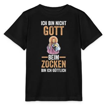 Zocker Zocken Gamer - Stanley/Stella Kinder T-Shirt MINI CREATOR  - Schwarz - Vorne - Mikhail (115cm)