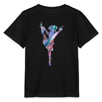 Gardetanz,Gardetänzerin,karneval,fasching,graffiti - Stanley/Stella Kinder T-Shirt MINI CREATOR  - Schwarz - Vorne - Mikhail (115cm)