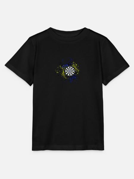 dart,graffiti,malerei,dartscheibe,malerei - Stanley/Stella Kinder T-Shirt MINI CREATOR - Schwarz
