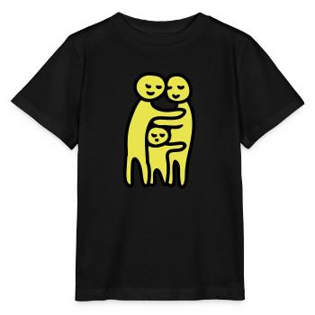 Famille Hug - T-shirt bio MINI CREATOR Stanley/Stella Enfant - noir - Devant - Mikhail (115cm)