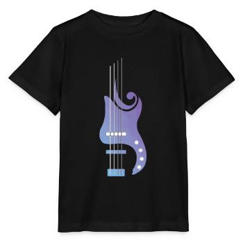 Bass Lover | Basse | Coloré - T-shirt bio MINI CREATOR Stanley/Stella Enfant - noir - Devant - Mikhail (115cm)
