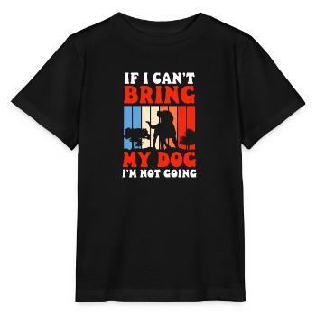 Dog lover, dogs, dog school, animal lover - Stanley/Stella MINI CREATOR Kids’ T-Shirt - black - Front - Mikhail (115cm)