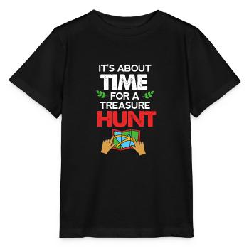 Geocaching Geocache Geocacher - Stanley/Stella MINI CREATOR Kids’ T-Shirt - black - Front - Mikhail (115cm)