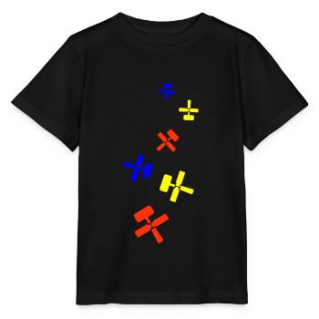 Icône d’outil - T-shirt bio MINI CREATOR Stanley/Stella Enfant - noir - Devant - Mikhail (115cm)