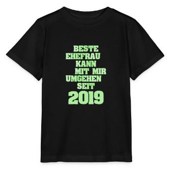 seit 2019 - Stanley/Stella Kinder T-Shirt MINI CREATOR  - Schwarz - Vorne - Mikhail (115cm)