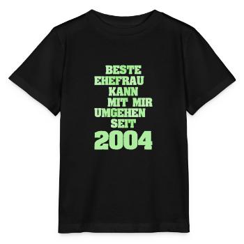 2004 - T-shirt bio MINI CREATOR Stanley/Stella Enfant - noir - Devant - Mikhail (115cm)