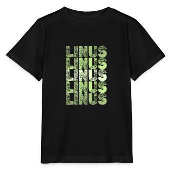 Linus - T-shirt bio MINI CREATOR Stanley/Stella Enfant - noir - Devant - Mikhail (115cm)