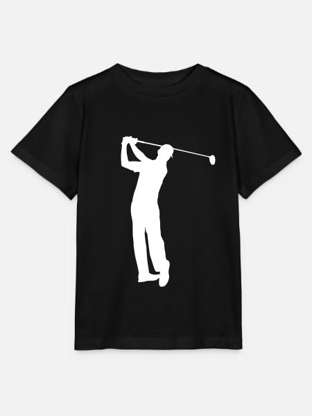 Golfspieler - Stanley/Stella Kinder T-Shirt MINI CREATOR - Schwarz