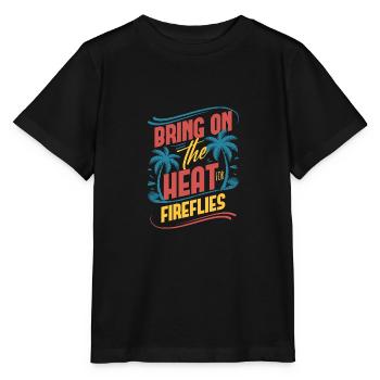 Apportez de la chaleur pour les lucioles Tropical Vibes - T-shirt bio MINI CREATOR Stanley/Stella Enfant - noir - Devant - Mikhail (115cm)