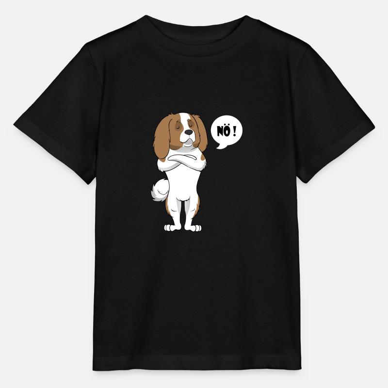 Cavalier King Charles Nö - Cavalier King Charles - T-shirt bio MINI CREATOR Stanley/Stella Enfant - noir