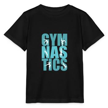 Gymnastics, Gymnast - Gymnastics - Stanley/Stella MINI CREATOR Kids’ T-Shirt - black - Front - Mikhail (115cm)