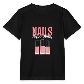 Nägel vor Männern Nagel-Techniker Gift - Stanley/Stella Kinder T-Shirt MINI CREATOR  - Schwarz - Vorne - Mikhail (115cm)